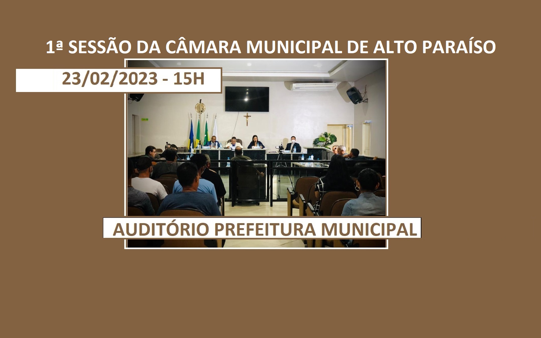 1ª SESSÃO ORDINÁRIA DE 2023